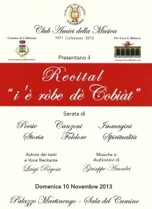 recital dialettale