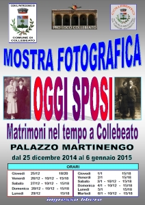 mostra fotografica oggi sposi